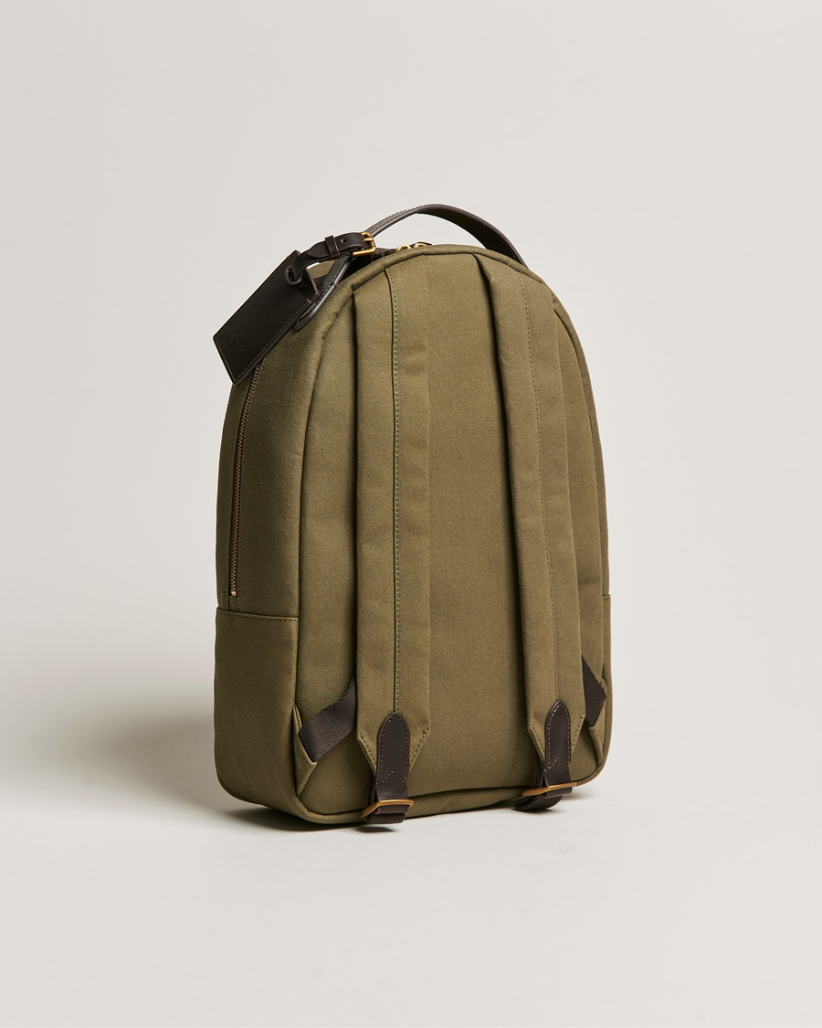 Homme | Polo Ralph Lauren Canvas Backpack Defender Green | Polo Ralph Lauren | Canvas Backpack Defender Green