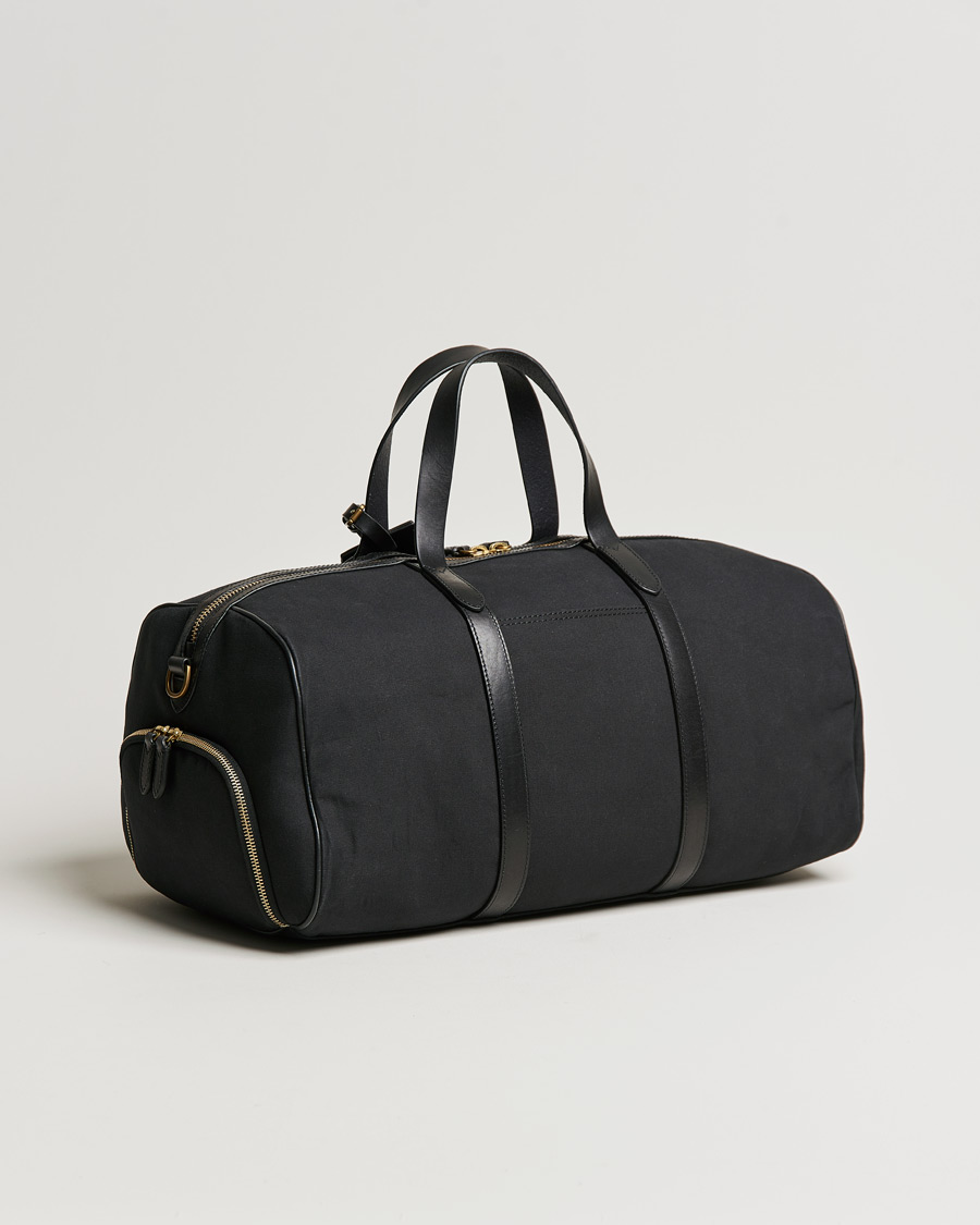 Homme | Polo Ralph Lauren Canvas/Leather Dufflebag Black | Polo Ralph Lauren | Canvas/Leather Dufflebag Black