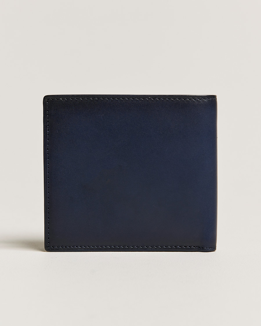 Homme | Polo Ralph Lauren Bear Leather Billfold Wallet Navy | Polo Ralph Lauren | Bear Leather Billfold Wallet Navy