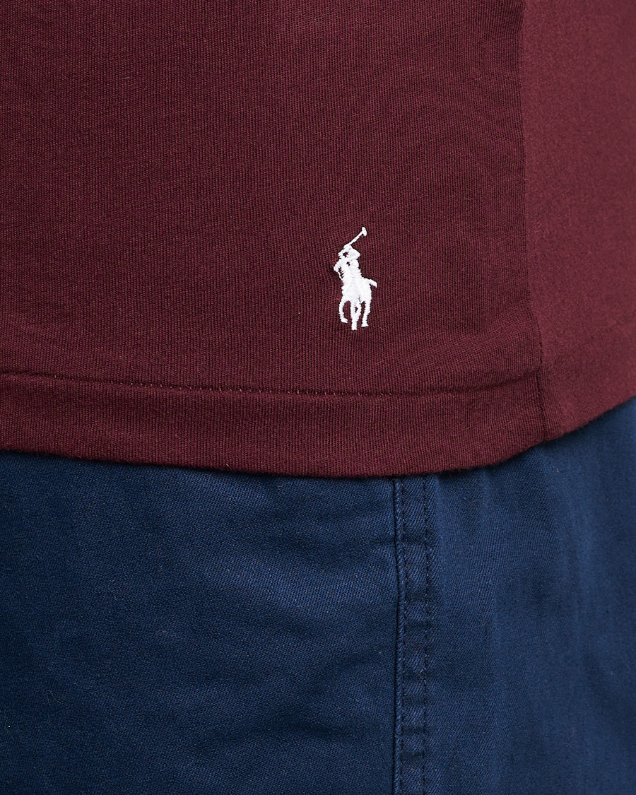 Homme | T-shirts | Polo Ralph Lauren | 3-Pack Crew Neck Tee Navy/College Green/Red