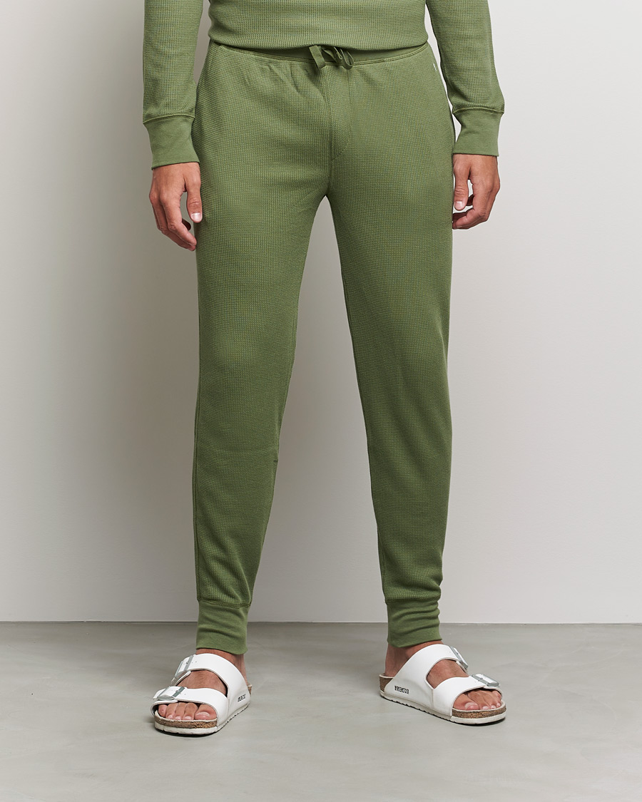 Heren | Broeken | Polo Ralph Lauren | Waffle Sweat Pants Army Olive