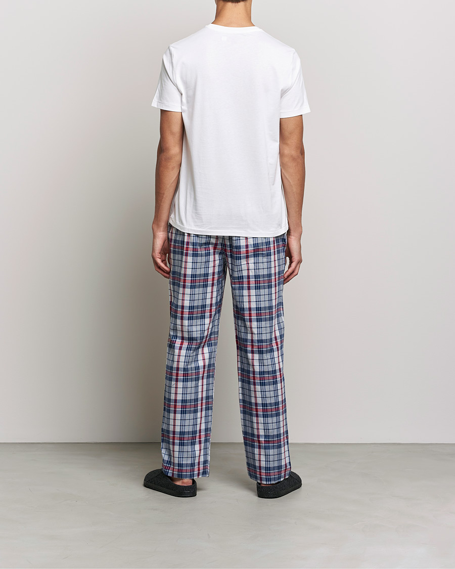 Heren | Pyjama's en gewaden | Polo Ralph Lauren | Cotton Checked Pyjama Set White/Red