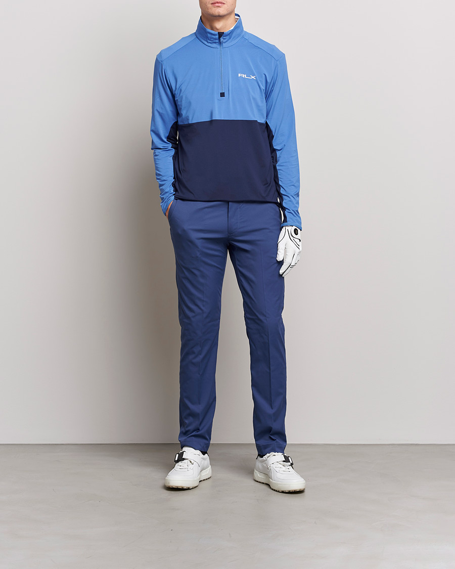Homme | Pulls Et Tricots | RLX Ralph Lauren | Performance Airflow Half-Zip French Blue/Navy