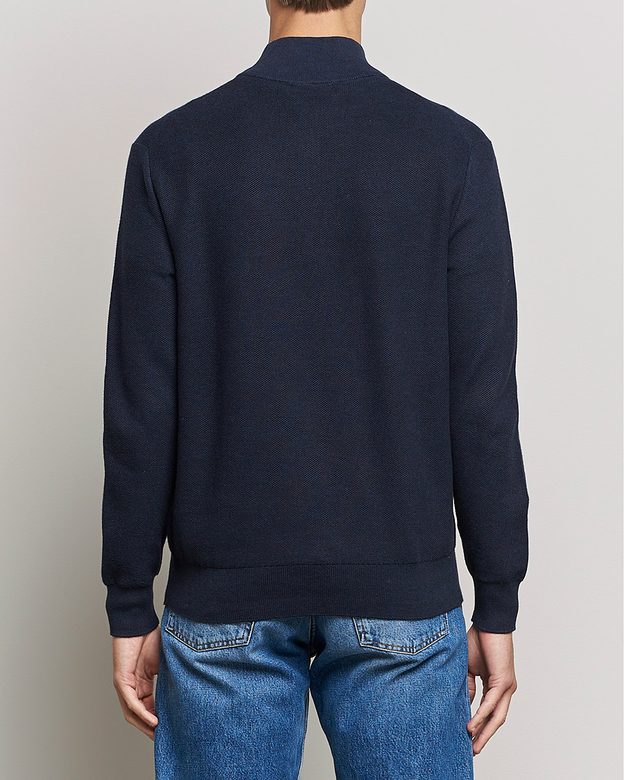 Heren | Truien | Polo Ralph Lauren | Textured Half-Zip Navy Heather