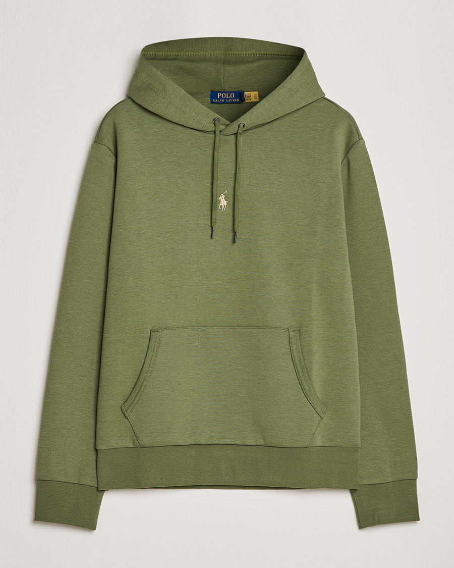 Homme | Pulls Et Tricots | Polo Ralph Lauren | Double Knit Logo Hoodie Army Olive