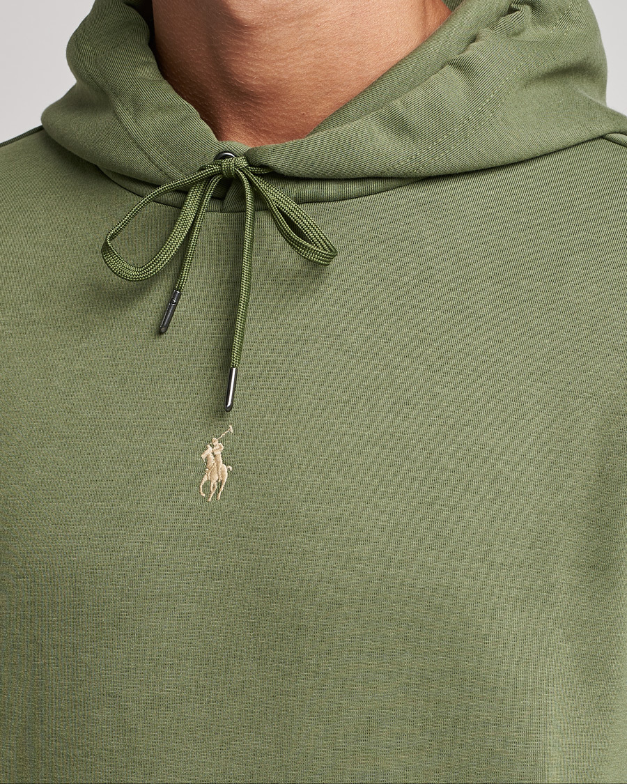 Homme | Pulls Et Tricots | Polo Ralph Lauren | Double Knit Logo Hoodie Army Olive