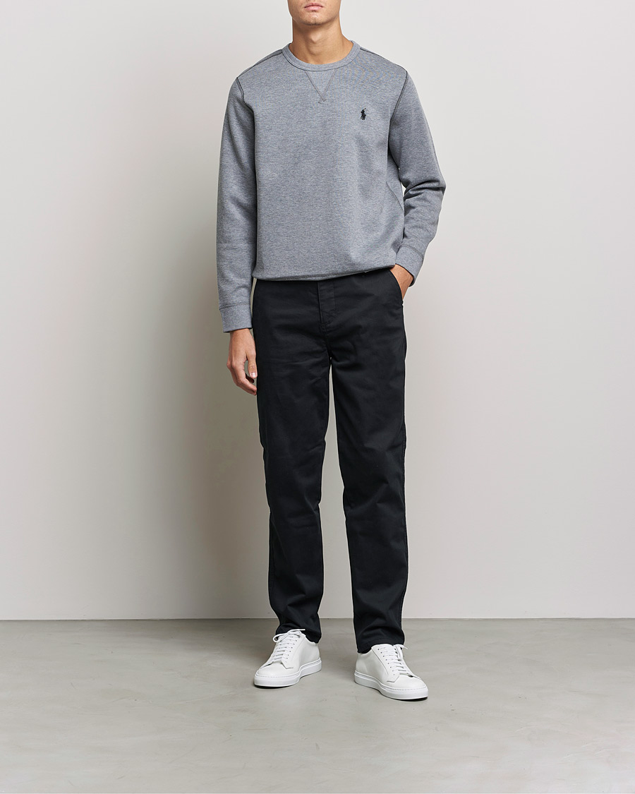 Heren | Truien | Polo Ralph Lauren | Double Knit Sweatshirt Classic Grey Heather