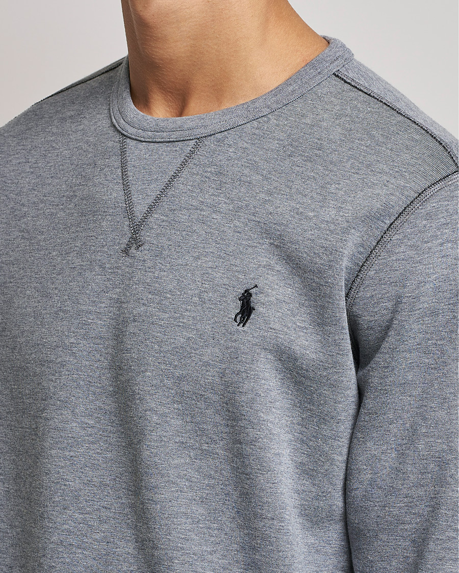 Heren | Truien | Polo Ralph Lauren | Double Knit Sweatshirt Classic Grey Heather