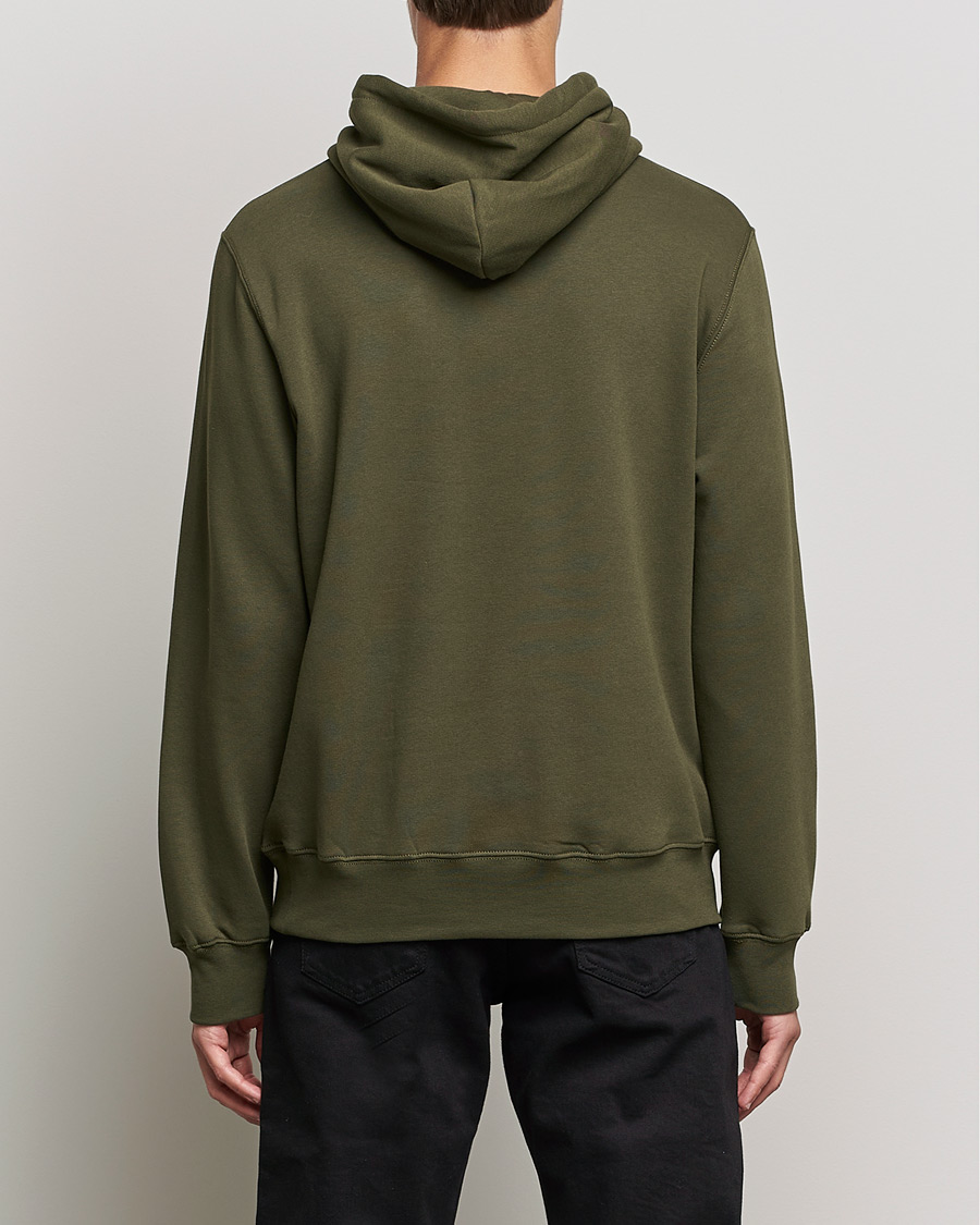 Homme | Pulls Et Tricots | Polo Ralph Lauren | Printed Denim Bear Hoodie Army Olive