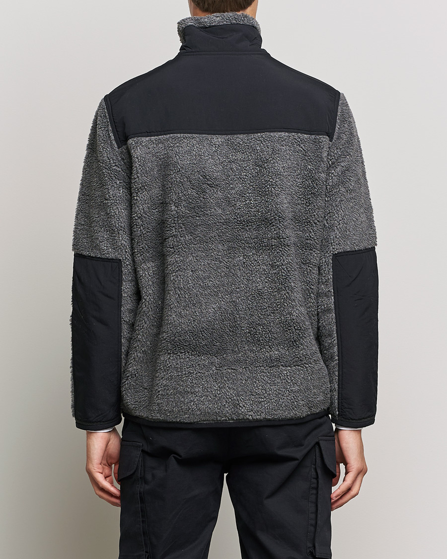 Homme | Pulls Et Tricots | Polo Ralph Lauren | Bonded Sherpa Full Zip Sweater Charcoal/Black