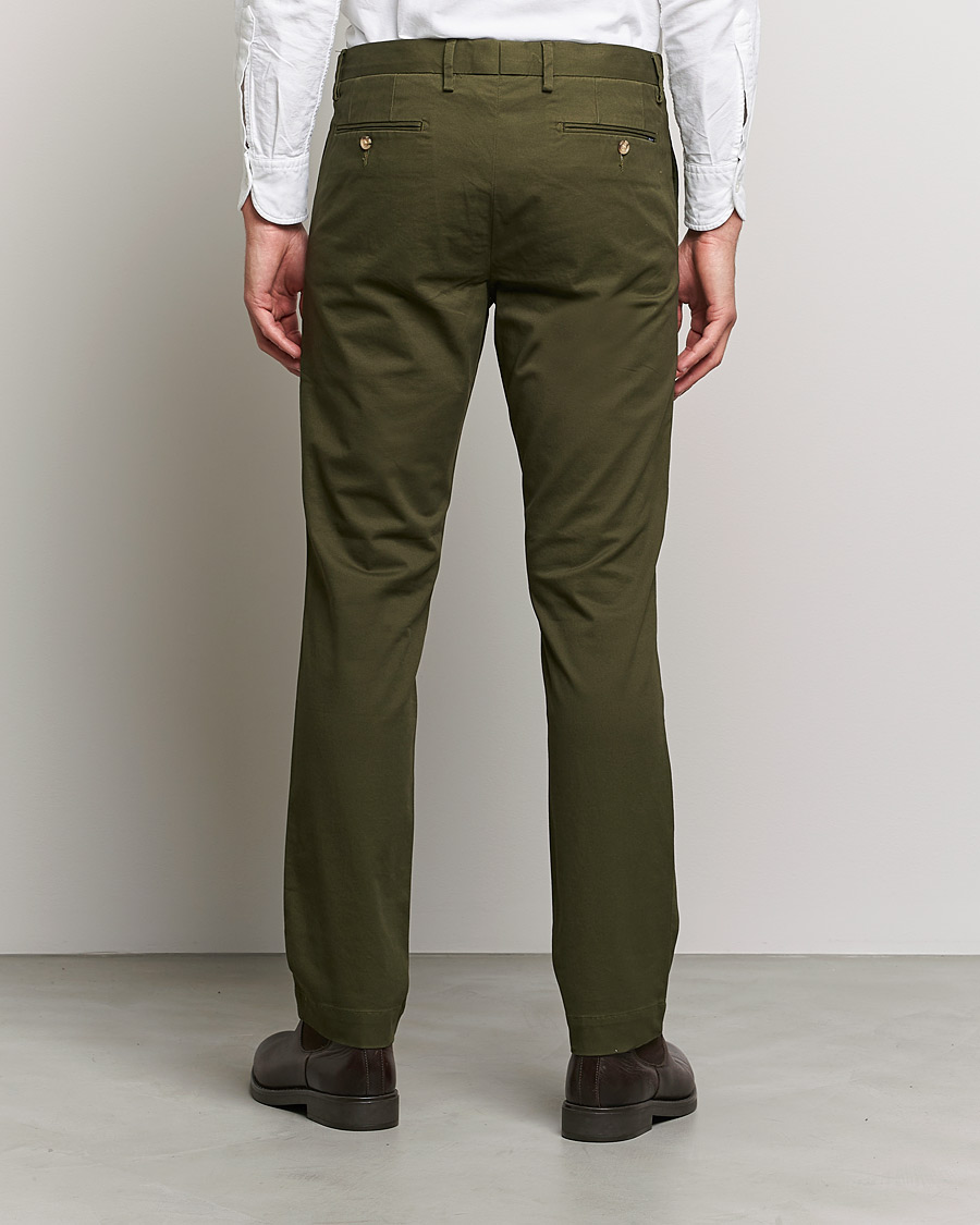 Heren | Broeken | Polo Ralph Lauren | Slim Fit Stretch Chinos Armadillo Green