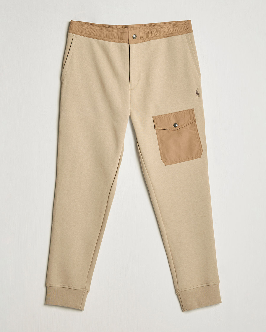 Heren | Broeken | Polo Ralph Lauren | Double Knit Sweatpants Classic Khaki