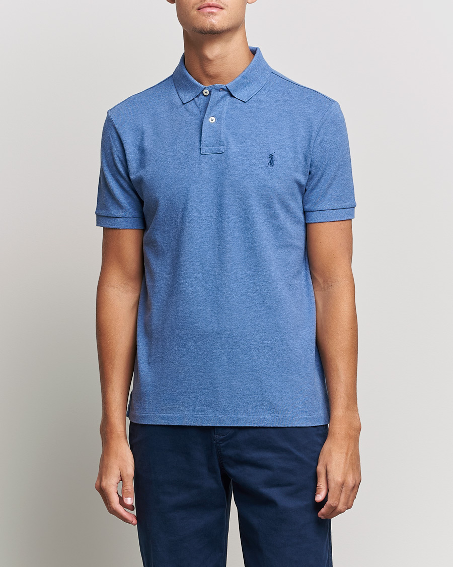 Homme | Polos | Polo Ralph Lauren | Custom Slim Fit Polo Bedford Heather