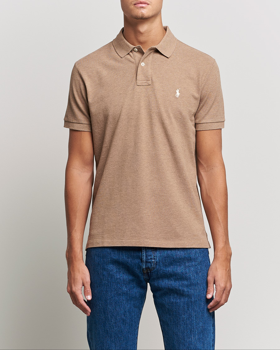 Homme | Polos | Polo Ralph Lauren | Custom Slim Fit Polo Italian Heather