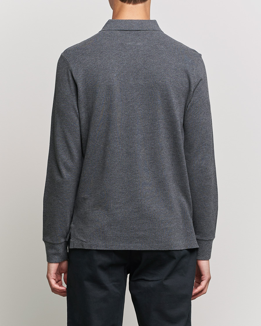Homme | Pulls Et Tricots | Polo Ralph Lauren | Custom Slim Fit Long Sleeve Polo Barclay Heathe