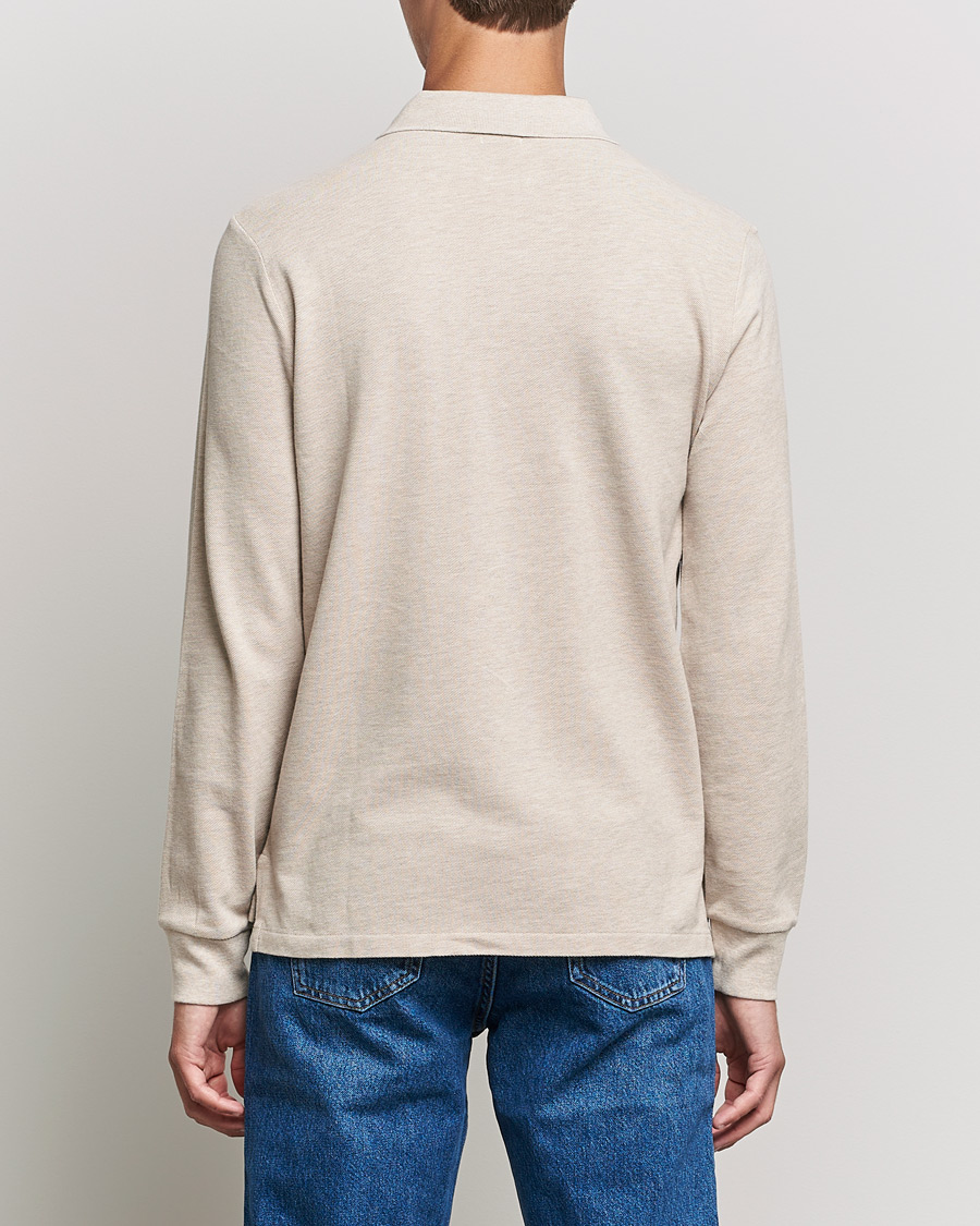 Heren | Truien | Polo Ralph Lauren | Custom Slim Fit Long Sleeve Polo Dune Heather