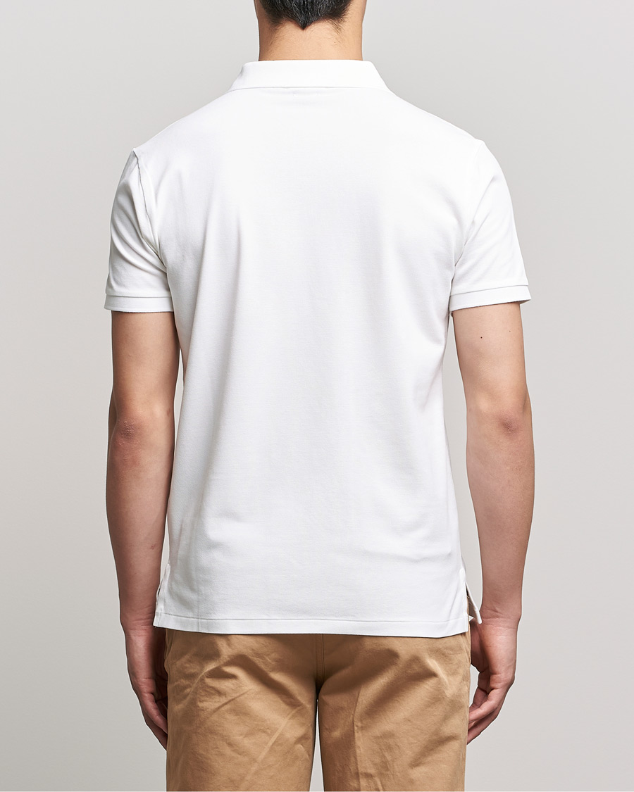 Homme | Polos | Polo Ralph Lauren | Custom Slim Fit Half Zip Polo White