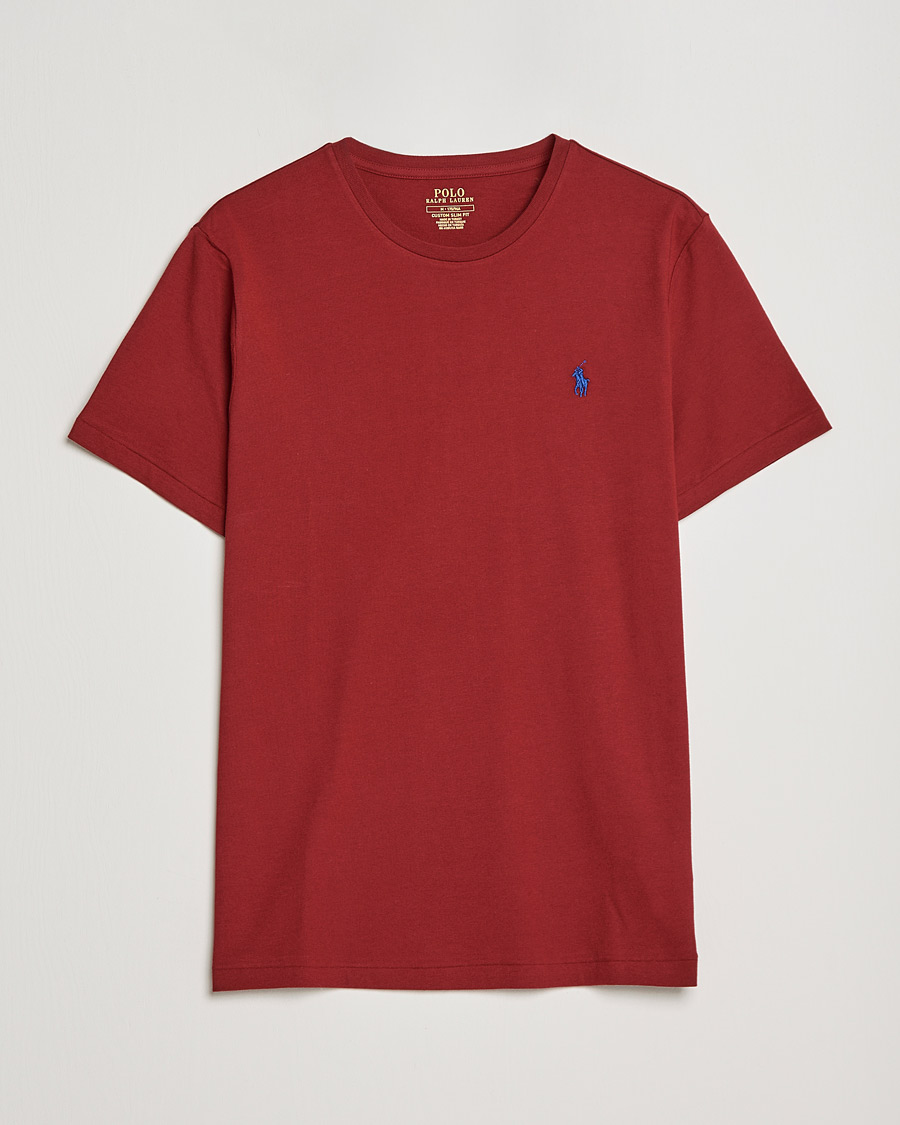 Heren | T-shirts | Polo Ralph Lauren | Crew Neck Tee Holiday Red