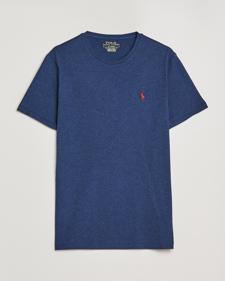 Heren | T-shirts | Polo Ralph Lauren | Crew Neck T-Shirt Spring Navy Heather