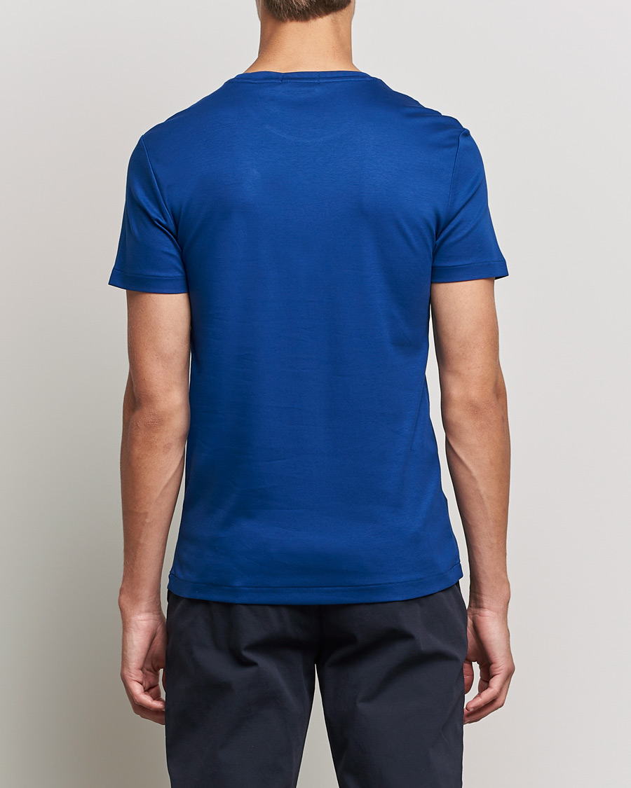 Heren | T-shirts | Polo Ralph Lauren | Luxury Pima Cotton Crew Neck Tee Harrison Blue