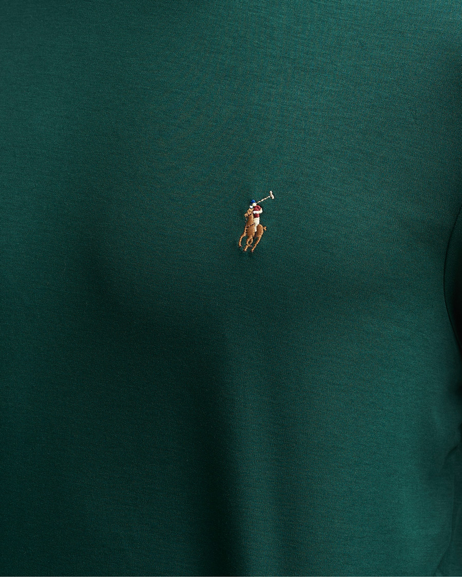 Heren | T-shirts | Polo Ralph Lauren | Luxury Pima Cotton Long Sleeve Tee College Green