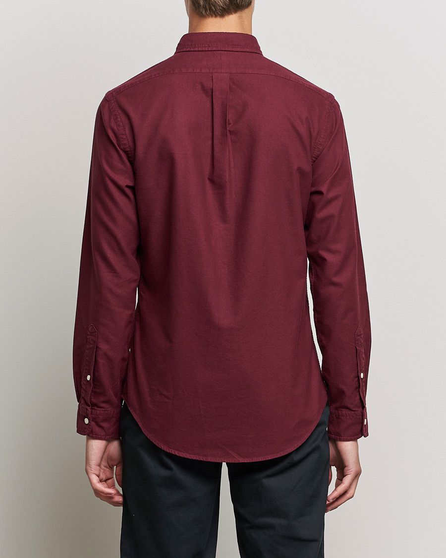 Homme | Chemises | Polo Ralph Lauren | Slim Fit Garment Dyed Oxford Rich Ruby