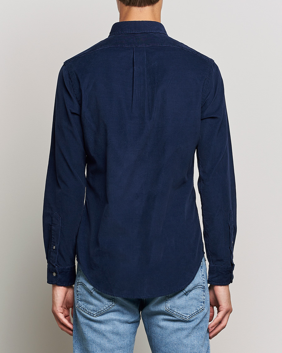 Homme | Chemises | Polo Ralph Lauren | Slim Fit Corduroy Shirt Newport Navy