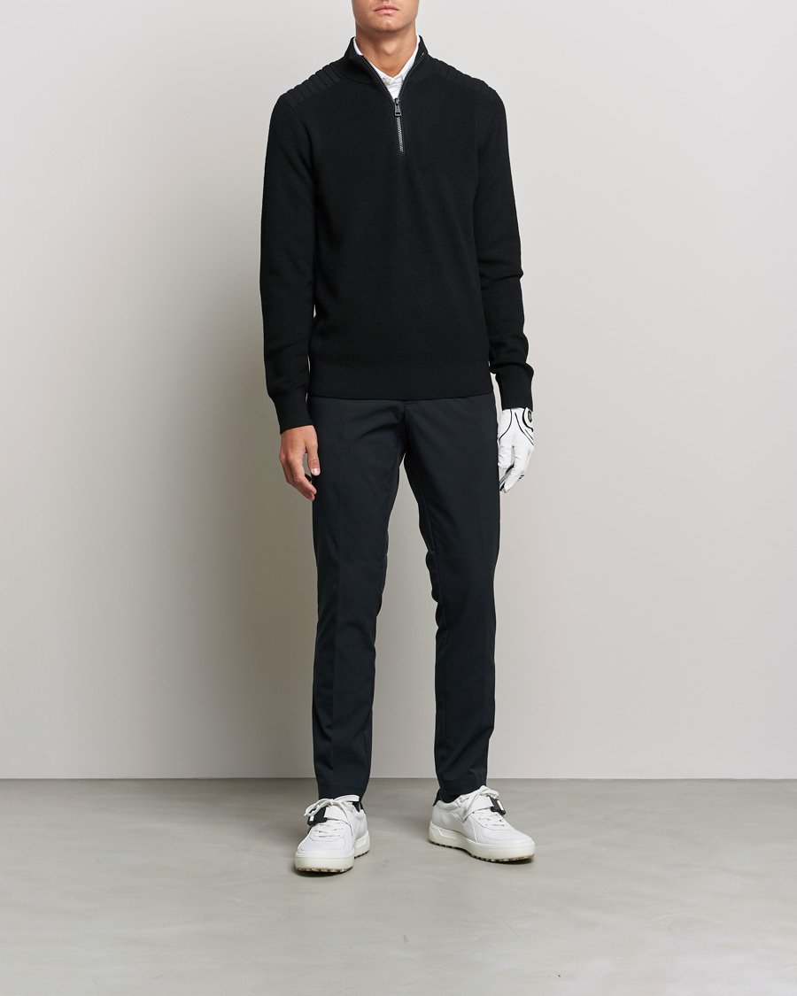 Homme | Pulls Et Tricots | RLX Ralph Lauren | Merino Half Zip Sweater Black