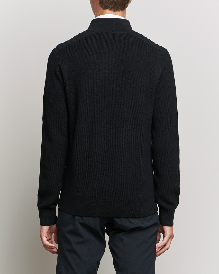Homme | Pulls Et Tricots | RLX Ralph Lauren | Merino Half Zip Sweater Black