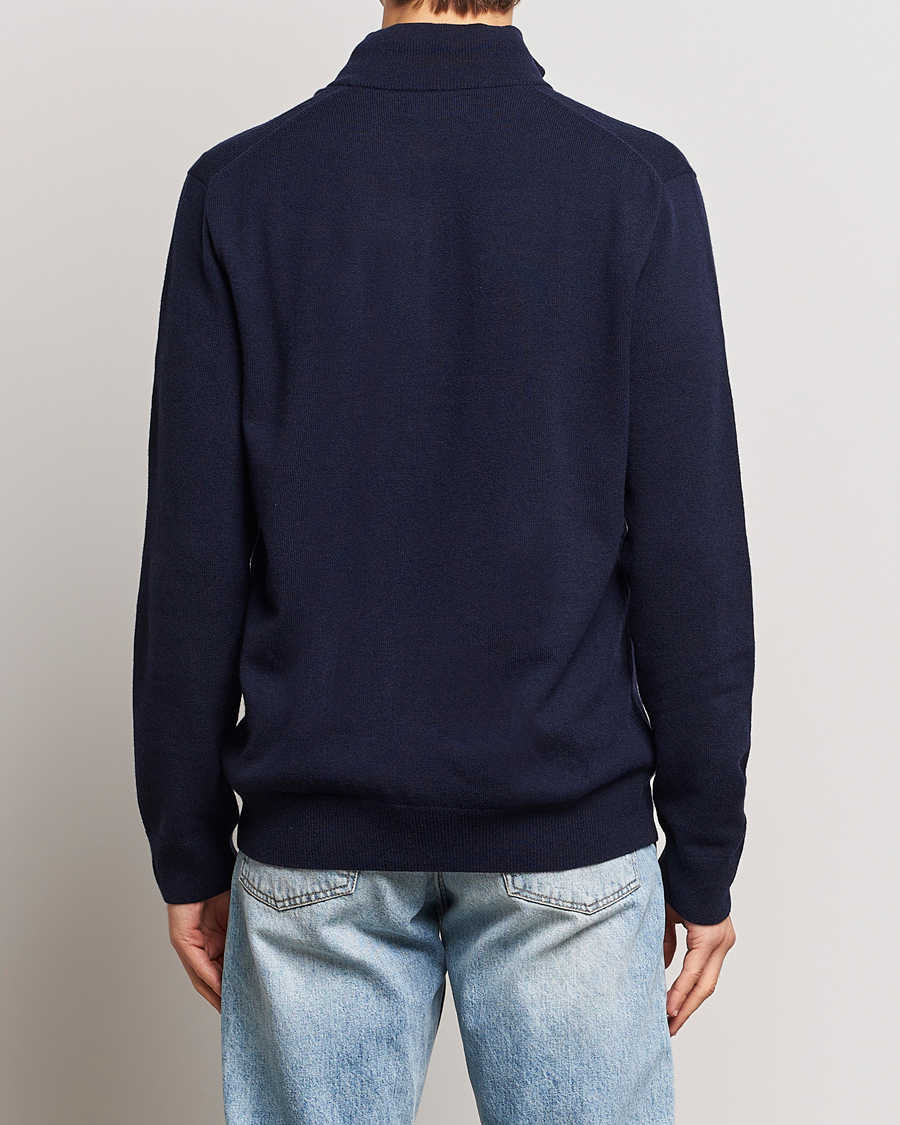 Homme | Pulls Et Tricots | Polo Ralph Lauren | Merino Half-Zip Sweater Hunter Navy