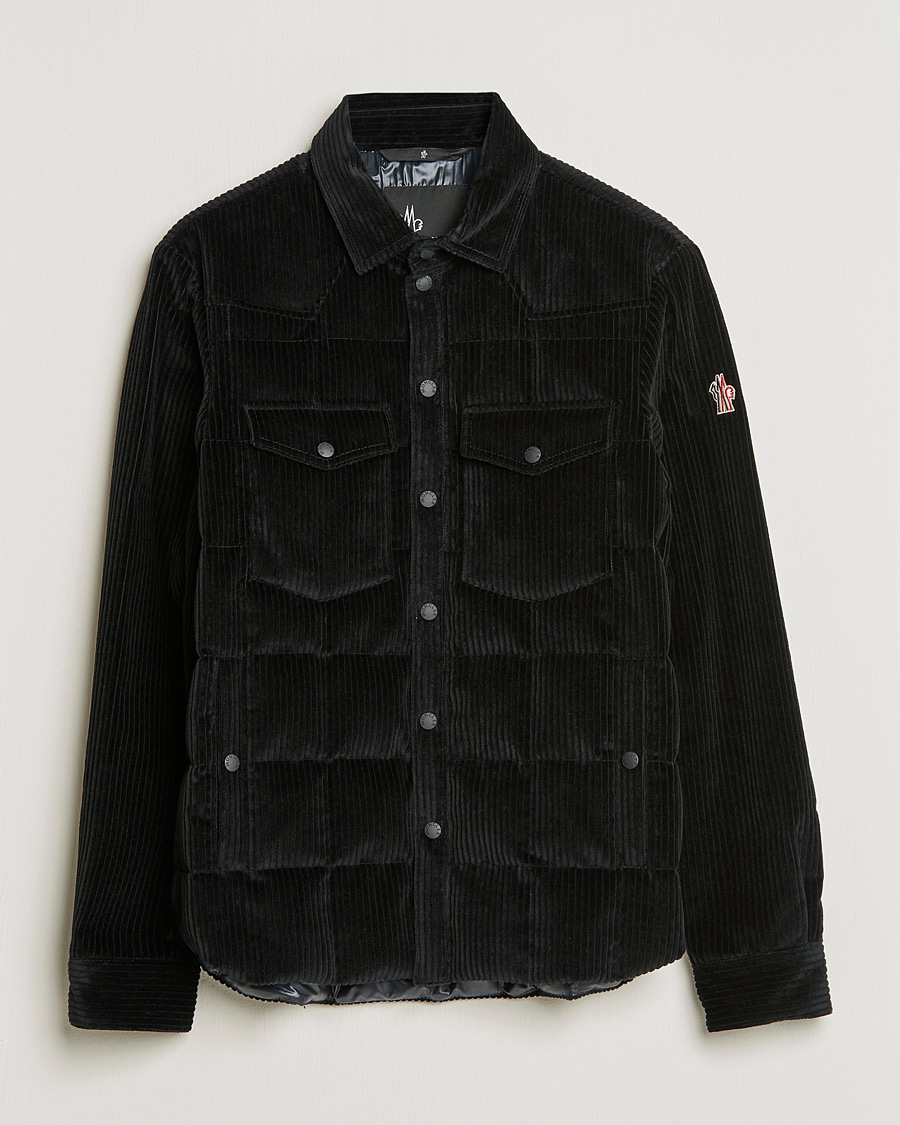 Homme | Manteaux Et Vestes | Moncler Grenoble | Gelt Corduroy Shirt Jacket Black