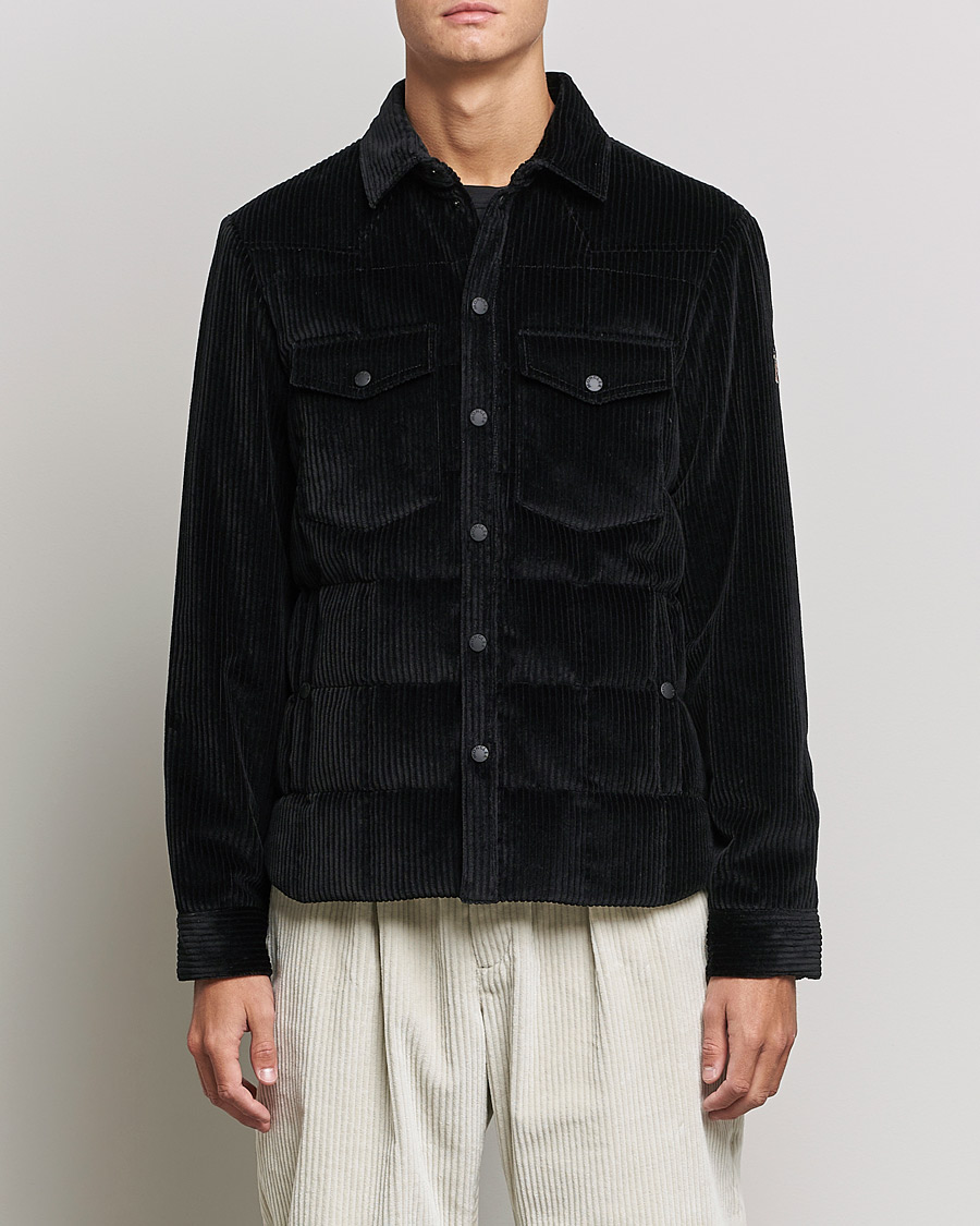 Homme | Manteaux Et Vestes | Moncler Grenoble | Gelt Corduroy Shirt Jacket Black