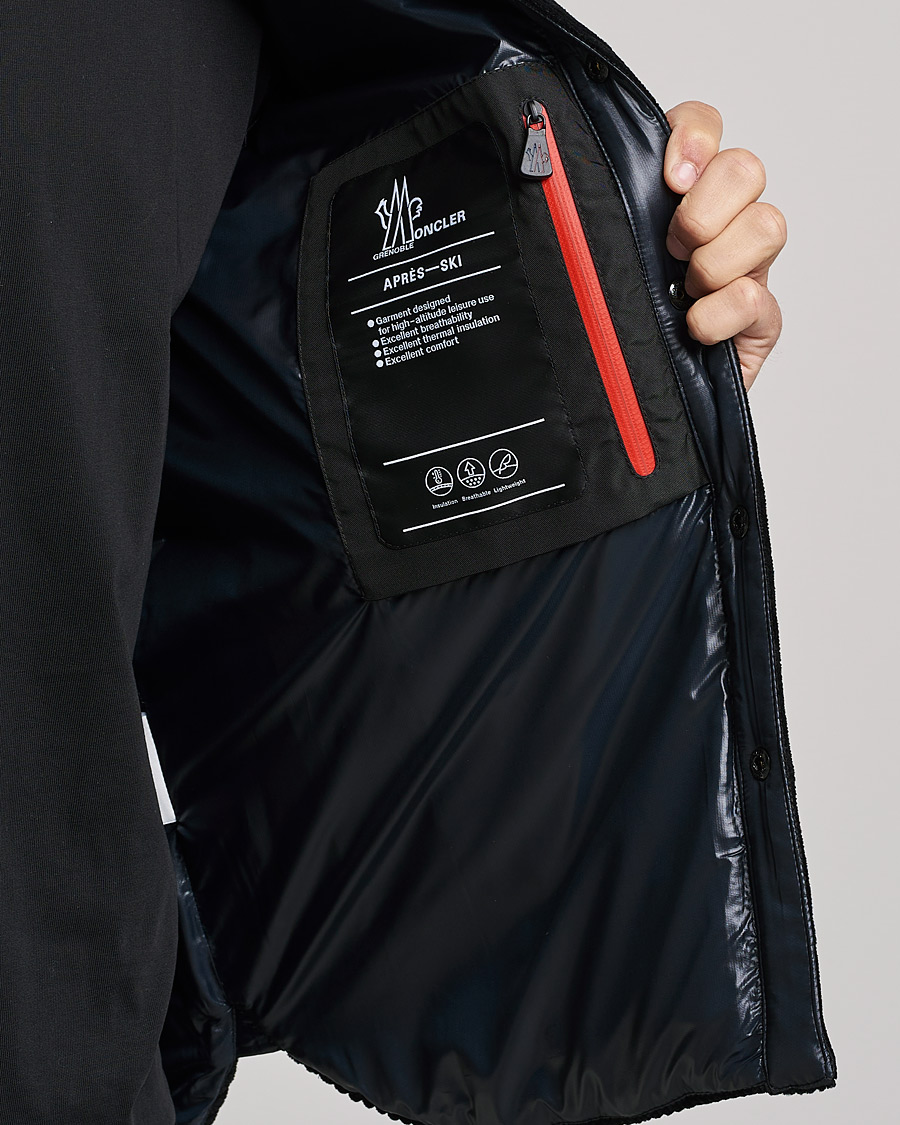 Homme | Manteaux Et Vestes | Moncler Grenoble | Gelt Corduroy Shirt Jacket Black
