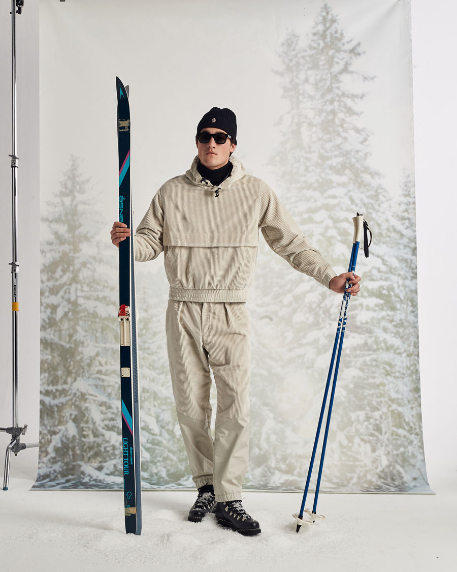 Homme | Pantalons | Moncler Grenoble | Stretch Corduroy Pants Off White