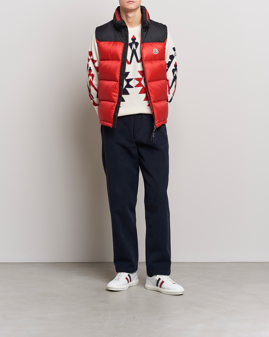 Heren | Jassen | Moncler | Ophrys Down Vest Black/Red