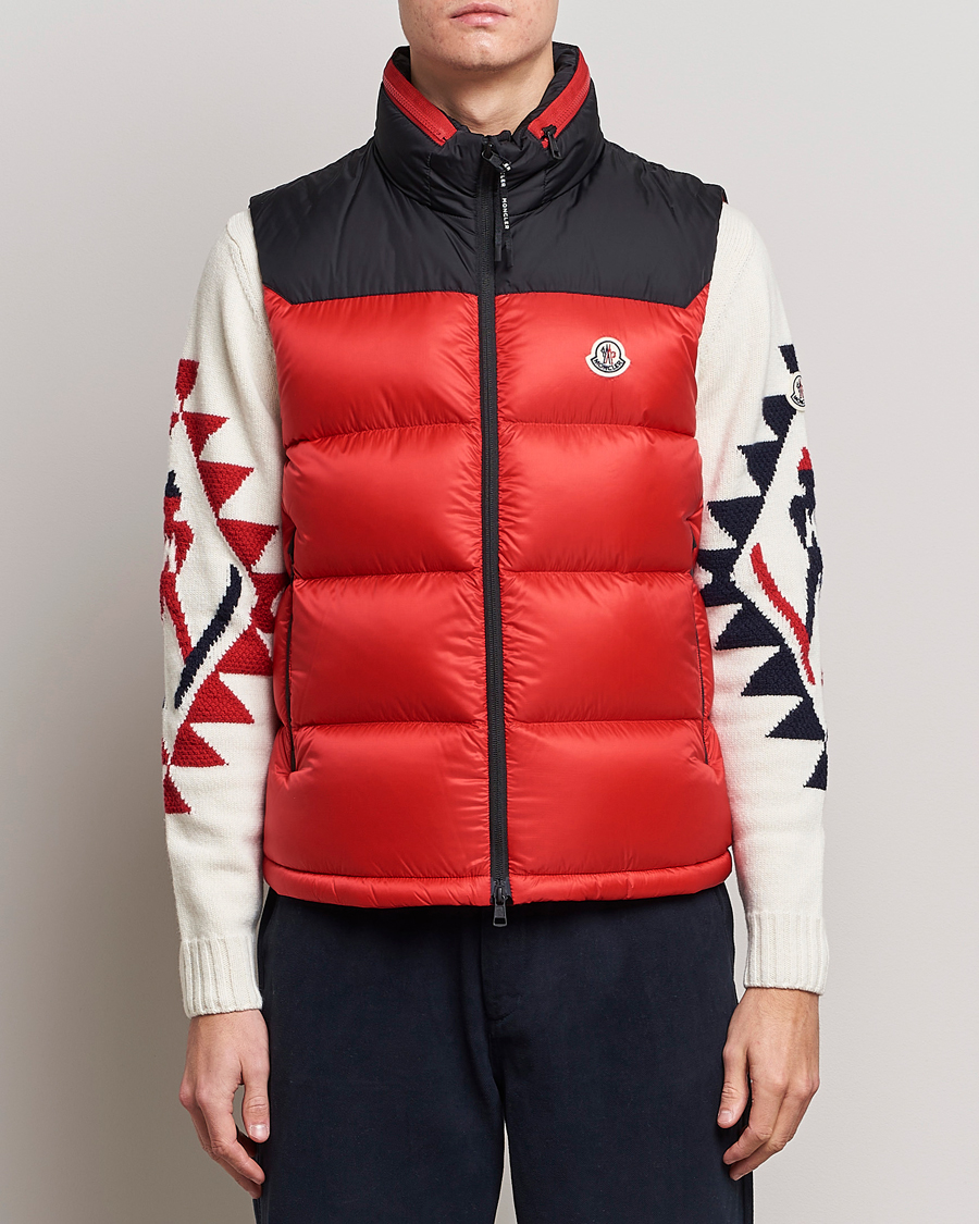 Heren | Jassen | Moncler | Ophrys Down Vest Black/Red