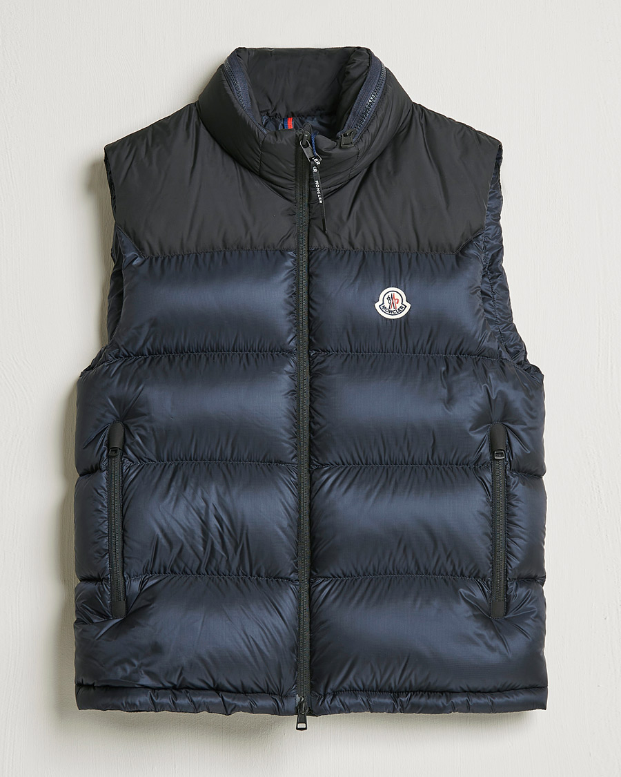 Heren | Jassen | Moncler | Ophrys Down Vest Black/Navy