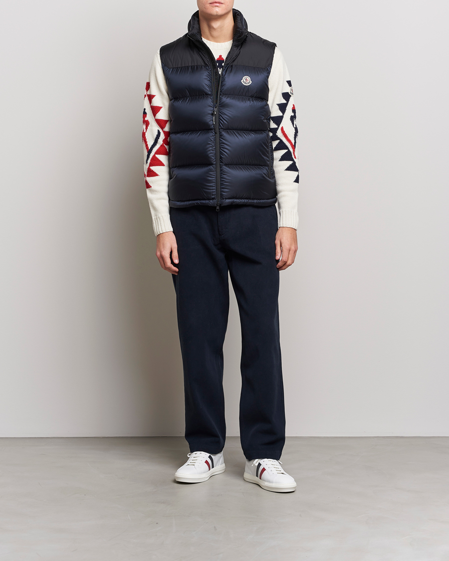 Heren | Jassen | Moncler | Ophrys Down Vest Black/Navy