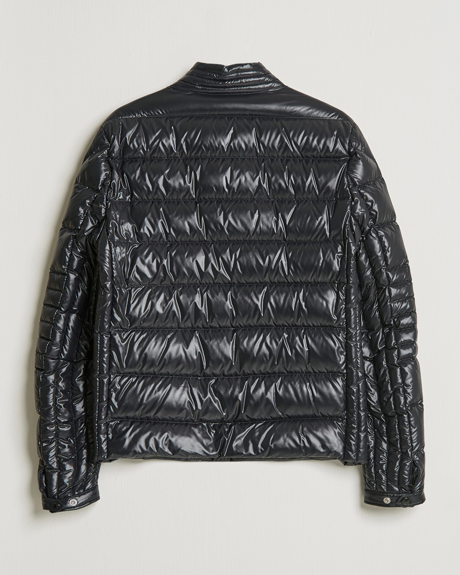 Homme | Manteaux Et Vestes | Moncler | Berriat Biker Down Jacket Black