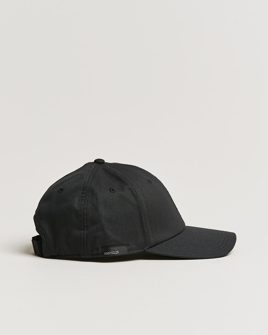 Homme | Moncler Tonal Baseball Cap Black | Moncler | Tonal Baseball Cap Black