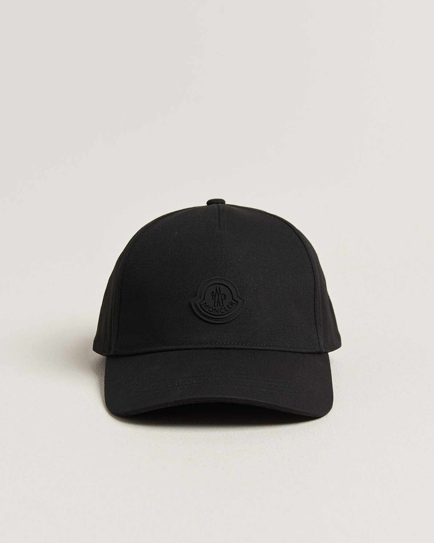 Homme | Bobs Et Casquettes | Moncler | Tonal Logo Cap Black