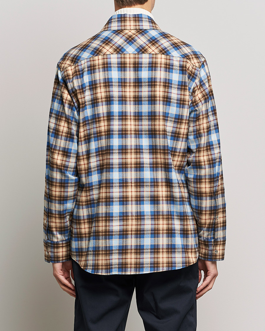 Homme | Chemises | Moncler | Checked Overshirt Beige
