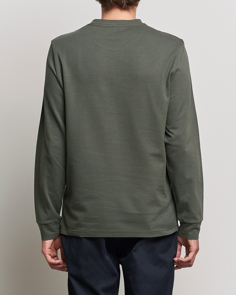 Homme | T-shirts | Moncler | Long Sleeve Logo Patch T-Shirt Grey