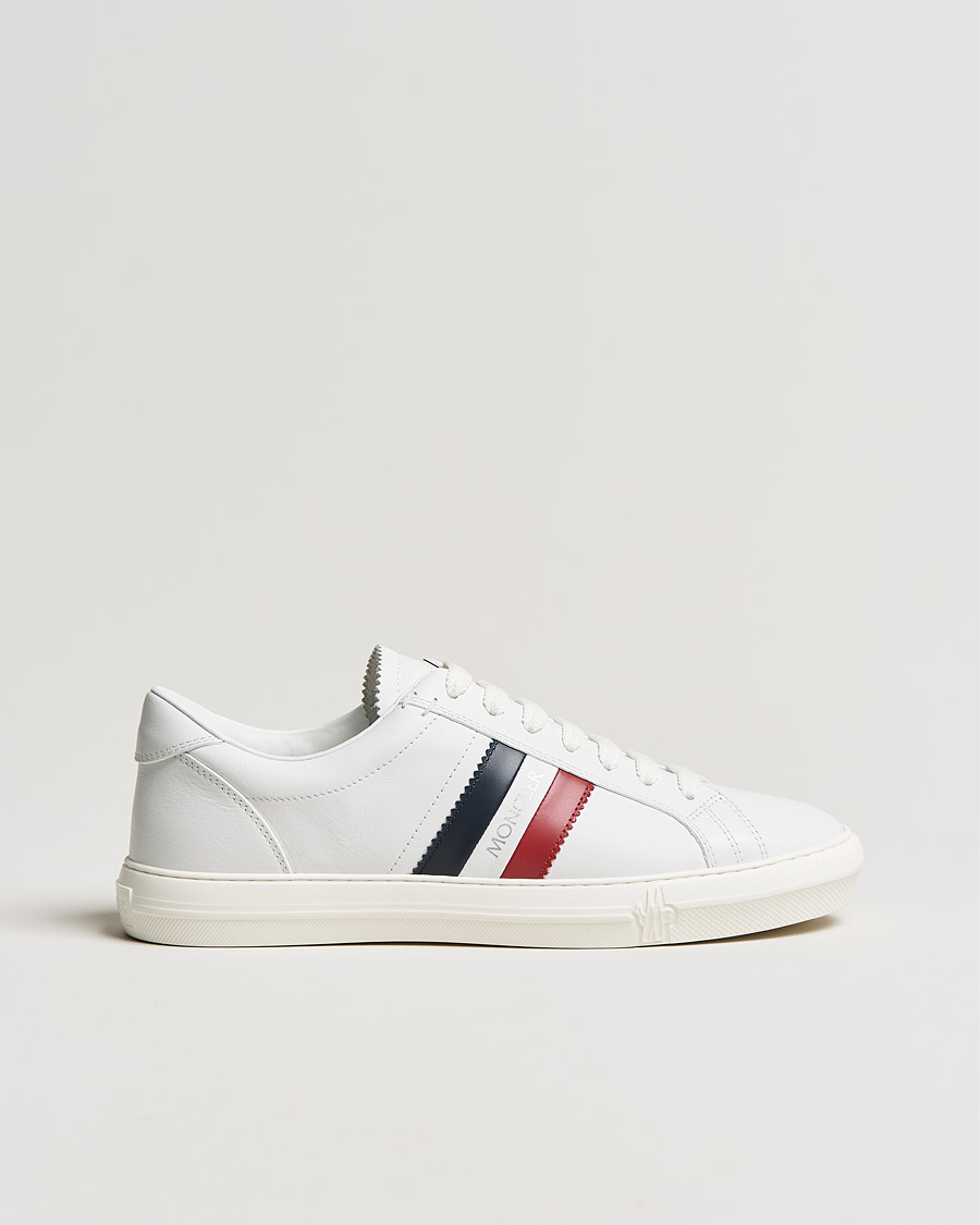 Homme | Moncler Monaco Low Top Sneakers White | Moncler | Monaco Low Top Sneakers White