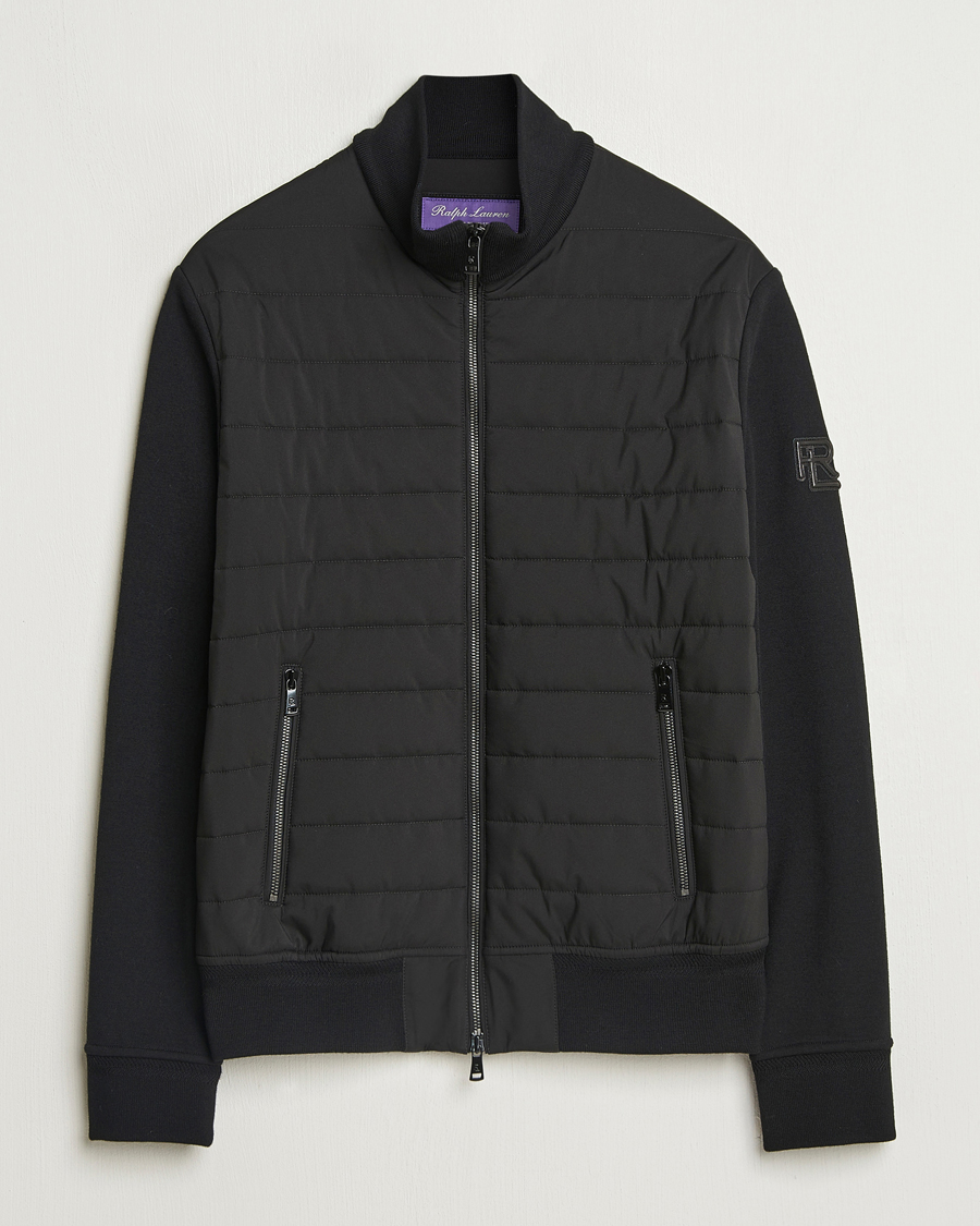 Heren | Jassen | Ralph Lauren Purple Label | Hybrid Jacket Black