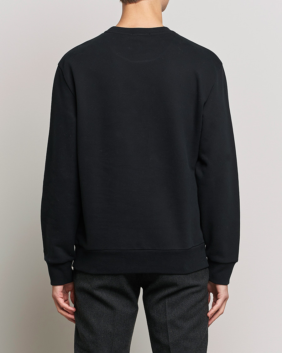 Heren | Truien | Ralph Lauren Purple Label | Lux Fleece Bear Sweatshirt Black