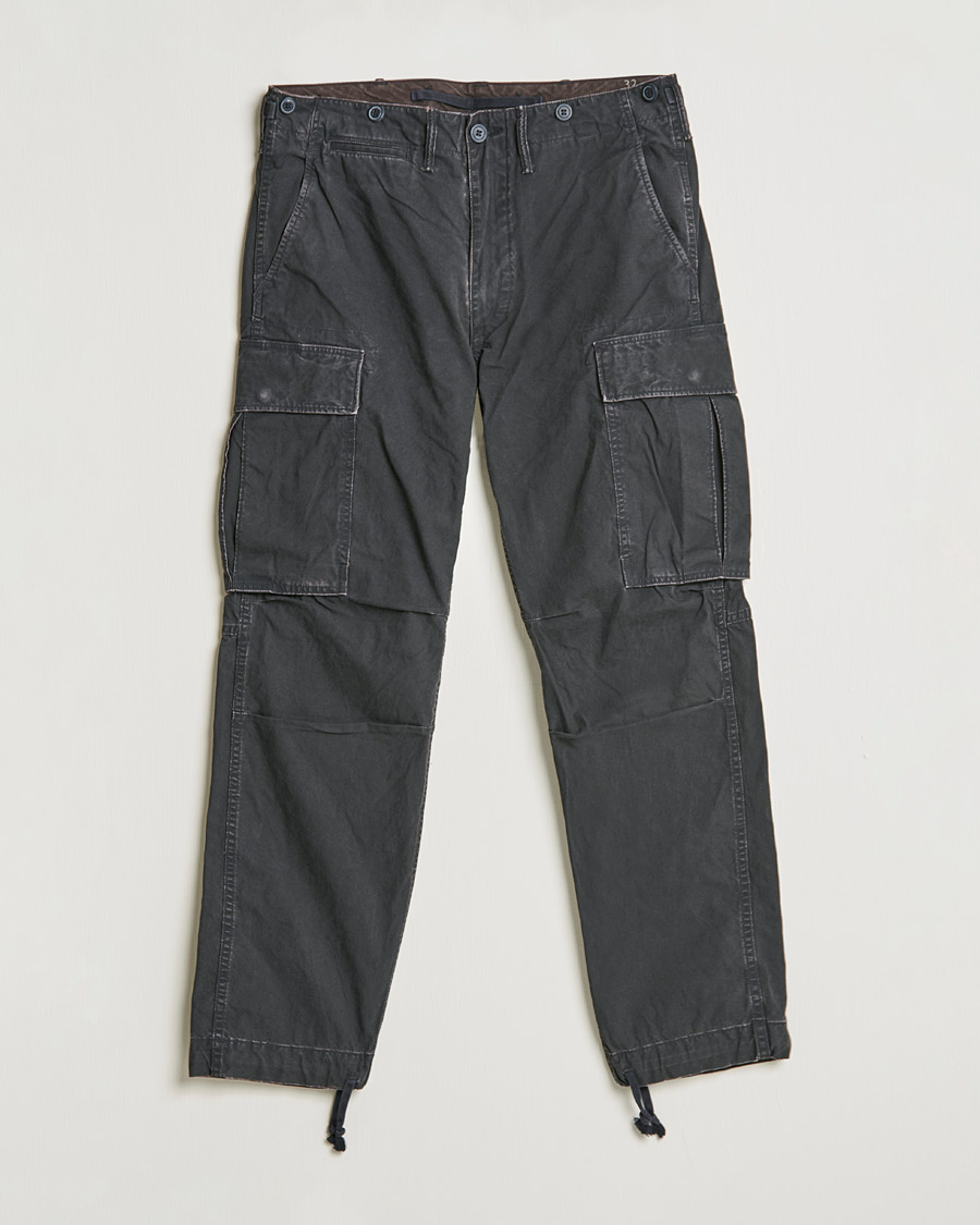 Homme | Pantalons | RRL | Surplus Cargo Pants Black
