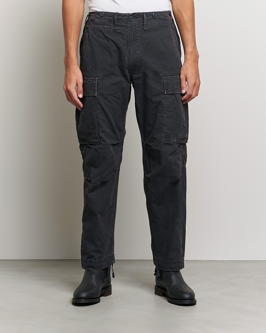 Homme | Pantalons | RRL | Surplus Cargo Pants Black