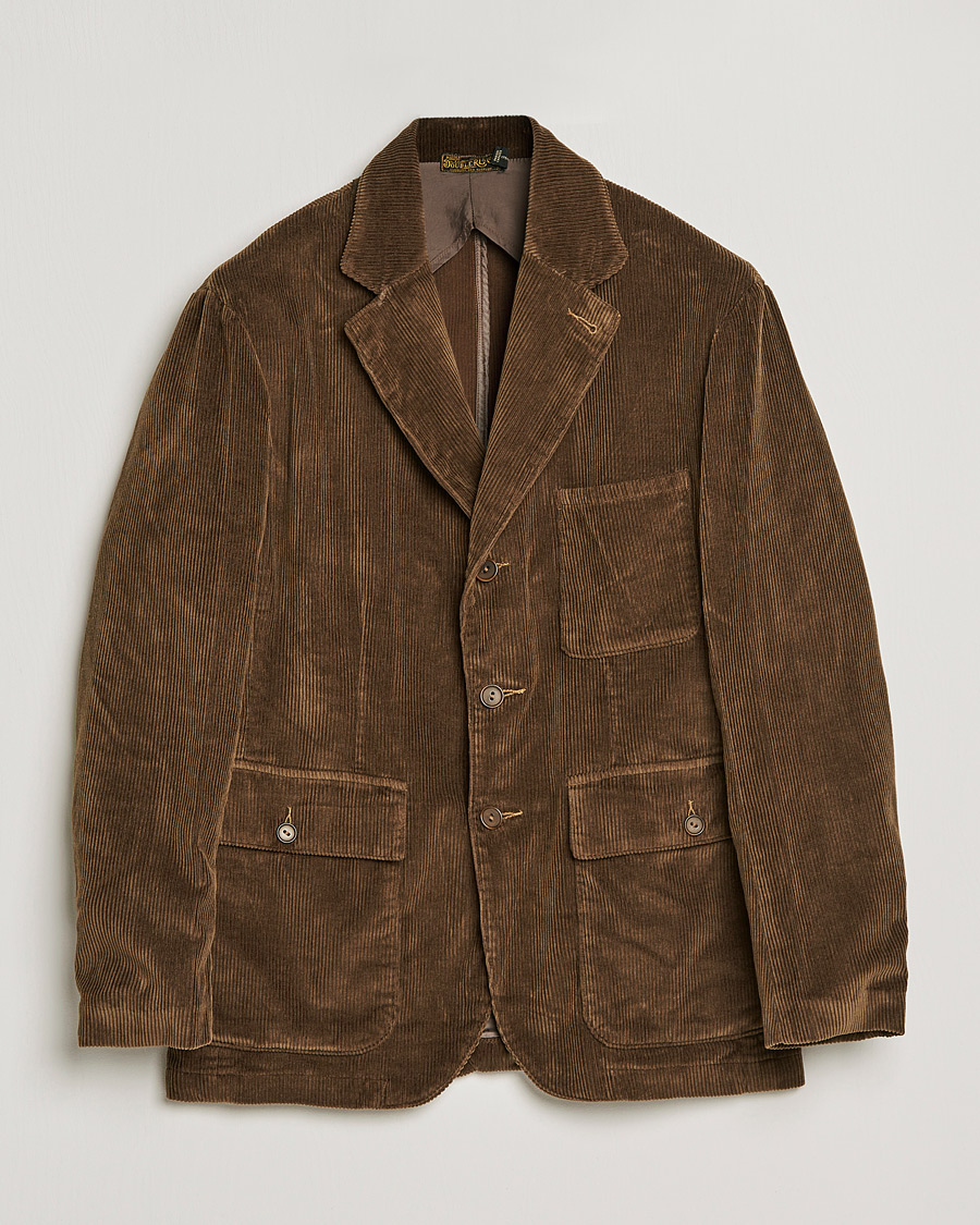 Heren | Blazers | RRL | Stowford Corduroy Jacket Vintage Brown