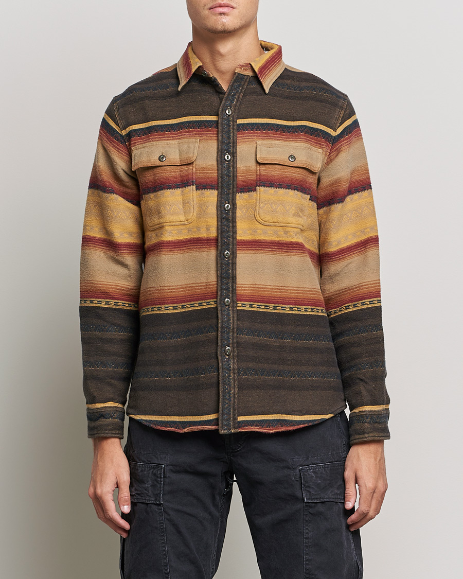Heren | Overhemden | RRL | Matlock Heavy Overshirt Brown